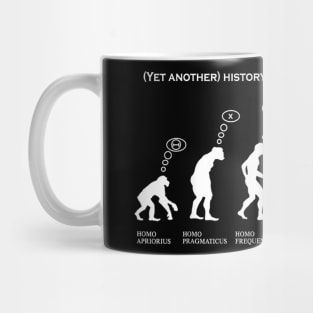 Evolution of Man Statistics, Bayes, Bayesian Mug